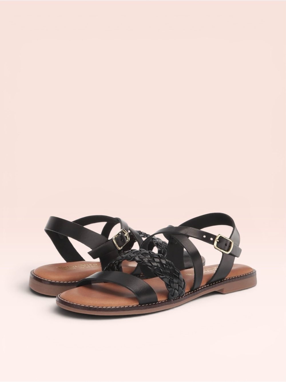 Bella Vita Women's Ala-Italy Flat Sandals Size 8.5WW NEW